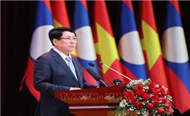 Giao lưu hữu nghị Việt - Lào: 