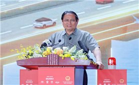 Thủ tướng dự Lễ khởi công tuyến cao tốc huyết mạch qua Thái Bình, Nam Định