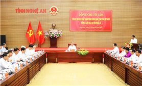 Tổng Bí thư Tô Lâm làm việc với Ban Thường vụ Tỉnh ủy Nghệ An