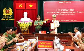 Hà Giang: Bí thư Huyện ủy Bắc Quang làm Phó Giám đốc Công an tỉnh Hà Giang