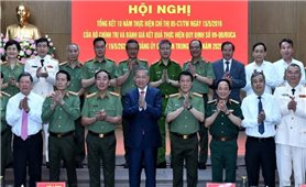 Gắn kết chặt chẽ việc học tập, làm theo Bác với xây dựng lực lượng Công an nhân dân