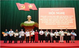 Kon Tum: Tuyên dương 30 tập thể, 46 cá nhân tiêu biểu trong học tập và làm theo tư tưởng, đạo đức, phong cách Hồ Chí Minh