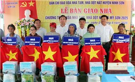 Ninh Thuận: Bàn giao nhà ở cho đồng bào Raglay
