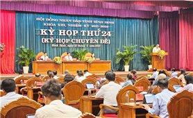 Bình Định: Thông qua 10 Nghị quyết quan trọng tại kỳ họp chuyên đề