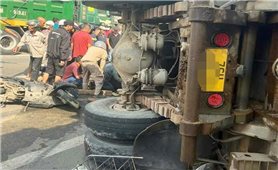 Quảng Ngãi: Tai nạn giao thông nghiêm trọng làm 1 người chết và nhiều người bị thương