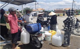 Ninh Thuận: Cấp bách tình trạng thiếu nước sinh hoạt