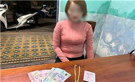 Quảng Nam: Truy xét nhanh người phụ nữ trộm tài sản ở tiệm vàng