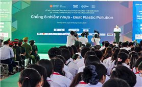Lễ mít tinh hưởng ứng Ngày Môi trường Thế giới 2025