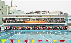 Bình Định: Hơn 270 vận động viên tham gia Giải bơi cứu đuối nước học sinh, thanh thiếu nhi năm 2025