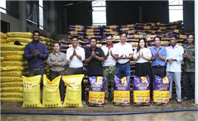 Huyện Krông Ana (Đắk Lắk): Giao vật tư nông nghiệp cho 71 hộ đồng bào DTTS sản xuất cà phê