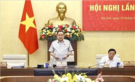 Chủ tịch Quốc hội Trần Thanh Mẫn chủ trì Hội nghị Ban Chấp hành Đảng bộ Quốc hội