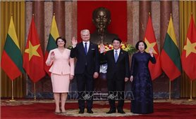 Tổng thống Lithuania Gitanas Nauseda và Phu nhân kết thúc chuyến thăm chính thức Việt Nam