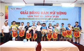 Sôi động Giải bóng bàn kỷ niệm 100 năm Ngày Báo chí Cách mạng Việt Nam