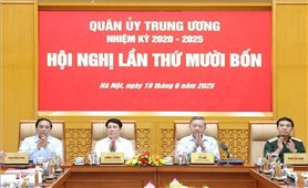 Tổng Bí thư Tô Lâm chủ trì Hội nghị Quân ủy Trung ương lần thứ 14
