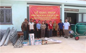 Hỗ trợ phương tiện, máy móc xây dựng cho đồng bào DTTS phát triển kinh tế