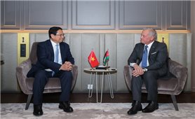 Thủ tướng Phạm Minh Chính hội kiến Quốc vương Jordan