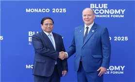 Thủ tướng Phạm Minh Chính bắt đầu các hoạt động tại Hội nghị Đại dương Liên Hợp Quốc