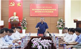 Tổng Bí thư Tô Lâm kiểm tra công tác vận hành hệ thống chính trị xã Si Pa Phìn