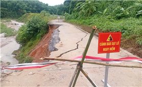 Đường bản vùng biên Thanh Hóa bị 