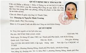 Truy tìm người phụ nữ lừa đảo, chiếm đoạt 500 triệu đồng rồi bỏ trốn