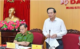 Bộ trưởng Đào Ngọc Dung: Xây dựng cơ sở dữ liệu chuyên ngành là nhiệm vụ cấp bách