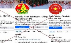 Cảnh báo dấu hiệu lừa đảo qua các trang facebook “Duyệt binh nhí mừng Quốc khánh 2/9”