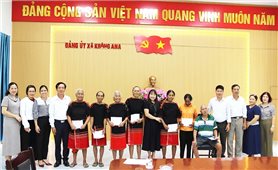 Hỗ trợ nghệ nhân tiêu biểu có hoàn cảnh khó khăn