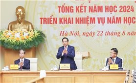 Thủ tướng Phạm Minh Chính dự Hội nghị tổng kết năm học 2024 - 2025, triển khai nhiệm vụ năm học 2025 - 2026