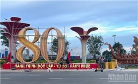 Gấp rút chuẩn bị các hoạt động phục vụ Triển lãm thành tựu Đất nước