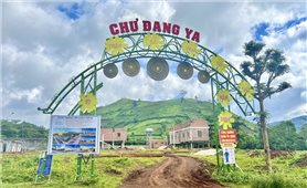 Công trình ở làng Ia Gri bị dừng thi công vì bị bê tông hóa