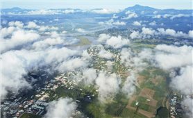 Vẻ đẹp riêng có của vùng đất lảng bảng những áng mây bay