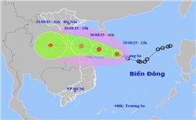 Áp thấp nhiệt đới mạnh lên thành bão vào tối nay, Bắc và Trung Bộ cao điểm mưa