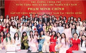 Thủ tướng chia sẻ với kiều bào tại Trung Quốc về không khí, tinh thần Quốc khánh trong nước