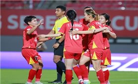 Đội tuyển nữ Việt Nam thắng đậm Campuchia trong trận ra quân ASEAN Cup 2025
