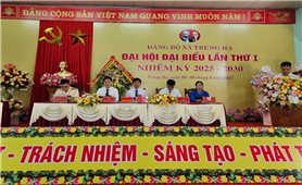 Trung Hạ phấn đấu trở thành xã phát triển vững mạnh khu vực miền núi