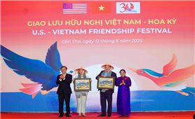 Giao lưu hữu nghị Việt Nam - Hoa Kỳ kỷ niệm 30 năm thiết lập quan hệ ngoại giao