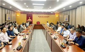 Đảng ủy Bộ Dân tộc và Tôn giáo: Tham gia Hội nghị toàn quốc quán triệt triển khai thực hiện các Nghị quyết của Bộ Chính trị