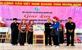 Phụ nữ Điện Biên thay đổi 