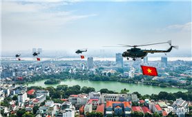 Cờ in máu chiến thắng mang hồn nước