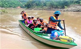 Để sự học ở vùng lũ không gián đoạn