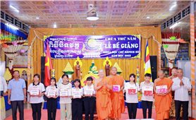 Thượng tọa Danh Nâng, người giữ lửa đạo pháp và văn hóa Khmer ở An Giang