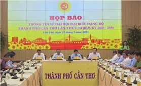485 đại biểu chính thức tham dự Đại hội đại biểu Đảng bộ TP. Cần Thơ lần thứ I