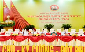 Phiên trù bị Đại hội Đảng bộ tỉnh Tuyên Quang lần thứ I: Thống nhất nhiều nội dung quan trọng