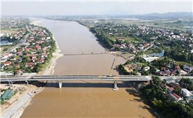 Sắp khánh thành Cầu Phong Châu mới nối đôi bờ sông Hồng