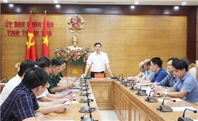 76 xã miền núi Thanh Hóa họp khẩn ứng phó bão số 9
