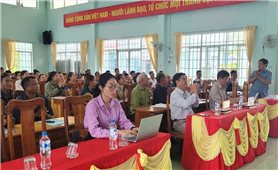 Đắk Lắk: Tổ chức nhiều Hội nghị phổ biến, giáo dục pháp luật vùng đồng bào DTTS và miền núi