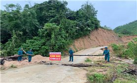 Các địa phương miền núi Đà Nẵng chủ động ứng phó bão số 10