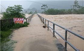 Mưa lớn gây chia cắt nhiều khu vực miền núi Thanh Hóa