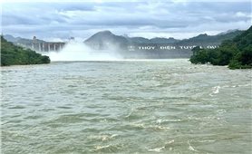 Điều chỉnh phương án vận hành hồ Thủy điện Tuyên Quang, tạm thời chưa mở cửa xả đáy thứ 8