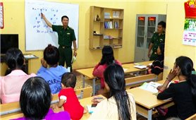 Công tác phổ cập giáo dục, xóa mù chữ là nhiệm vụ quan trọng không thể lơ là
